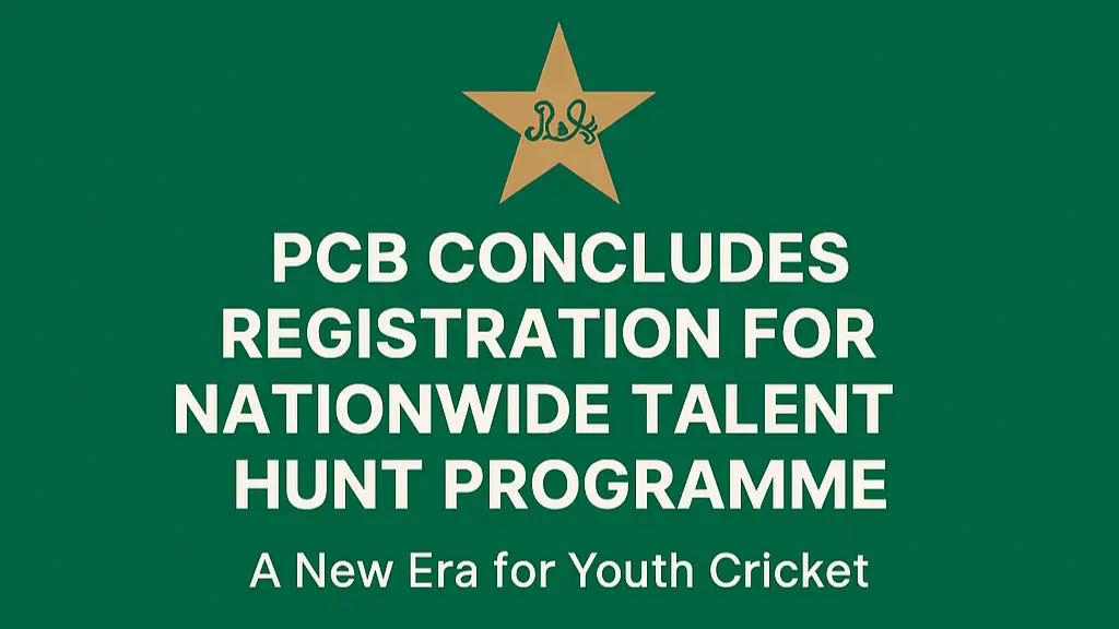 PCB Talent Hunt Programme registrations completed