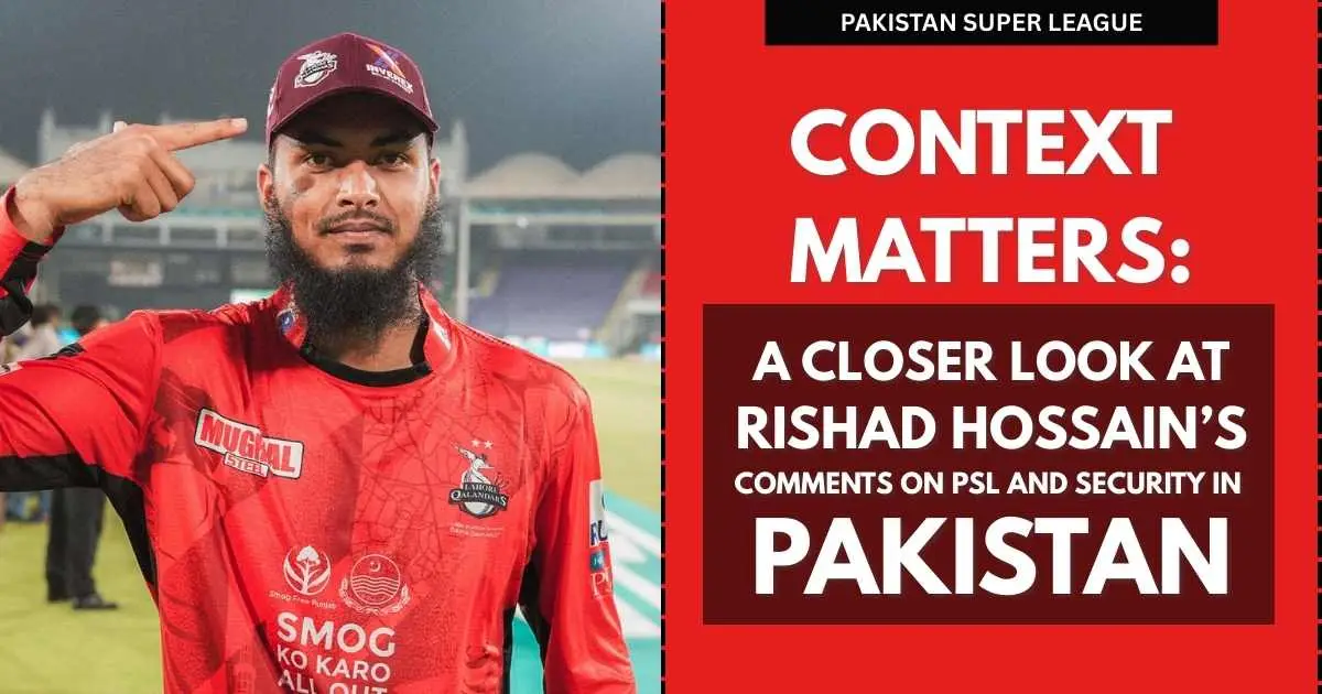 Rishad Hossain, Lahore Qalandars bowler, proudly holding the Fazal Mahmood Cap after being recognized as the leading wicket-taker of PSL 2025.