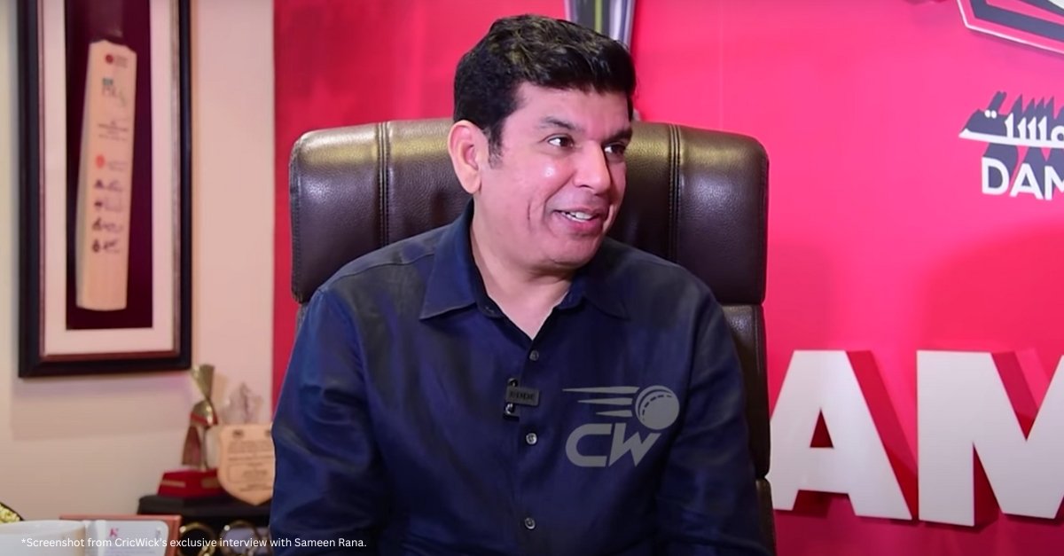 Sameen Rana in an interview with cricWick