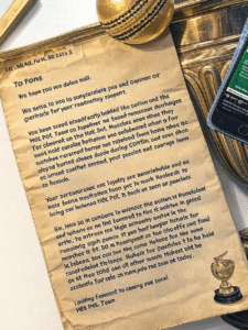 PSL Open letter to its fans