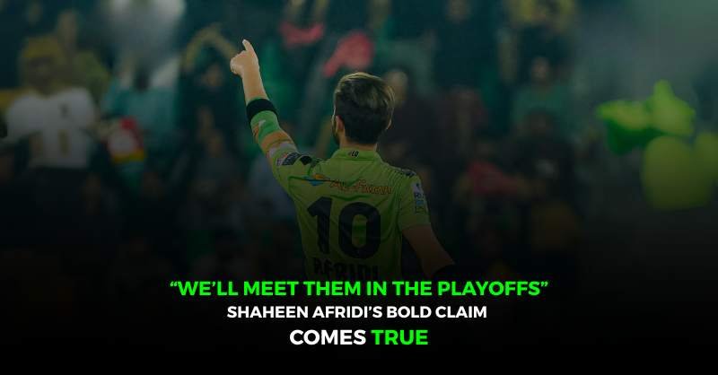 LQvKK Eliminator 1 Shaheen's bold claim came true
