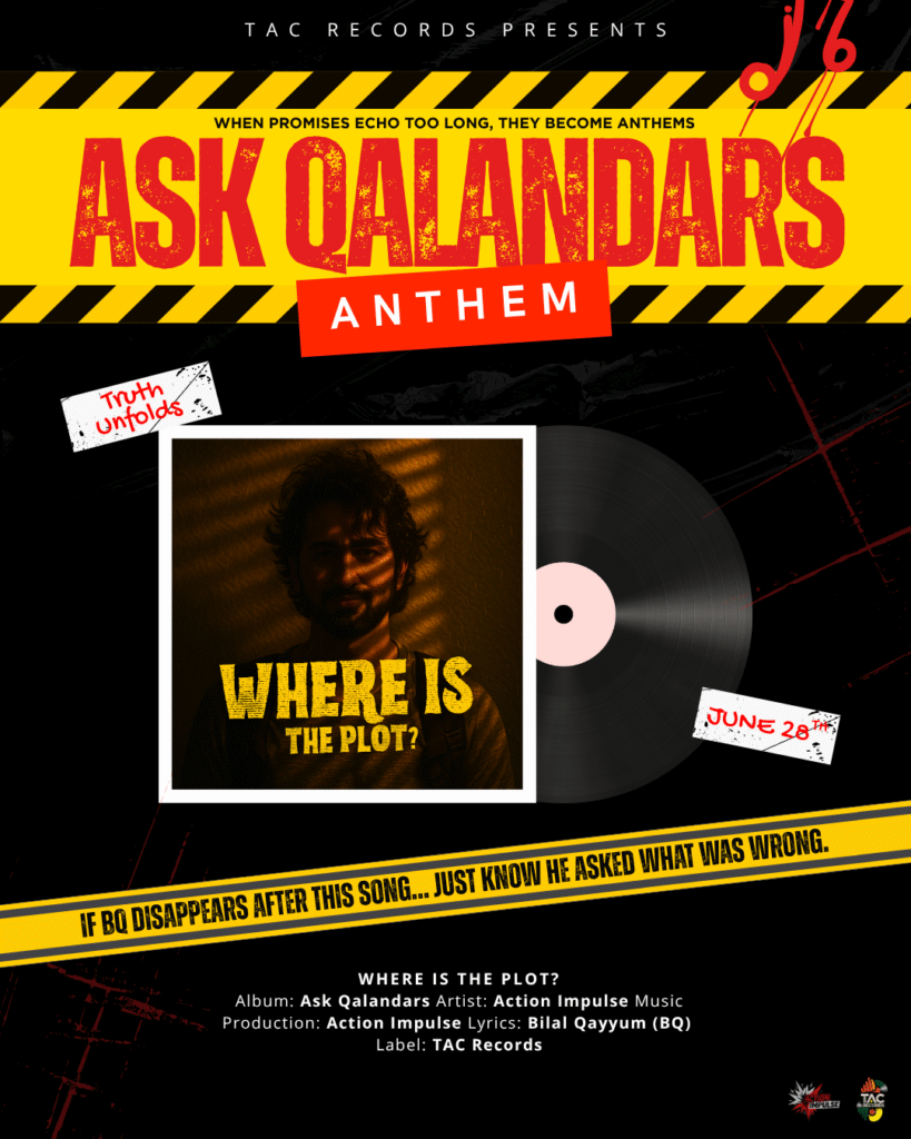 Ask Qalandars Song Poster Ask Qalandars Song Poster